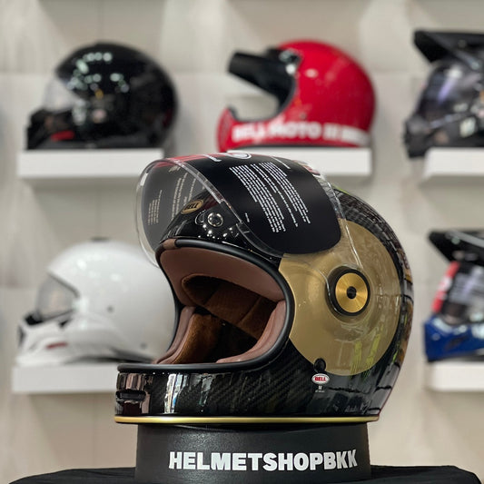 BELL BULLITT CARBON TT GLOSS BLACK GOLD