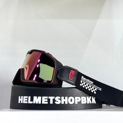 แว่น 100% BARSTOW GOGGLE ERBAN- MIRROR DARK RED LENS