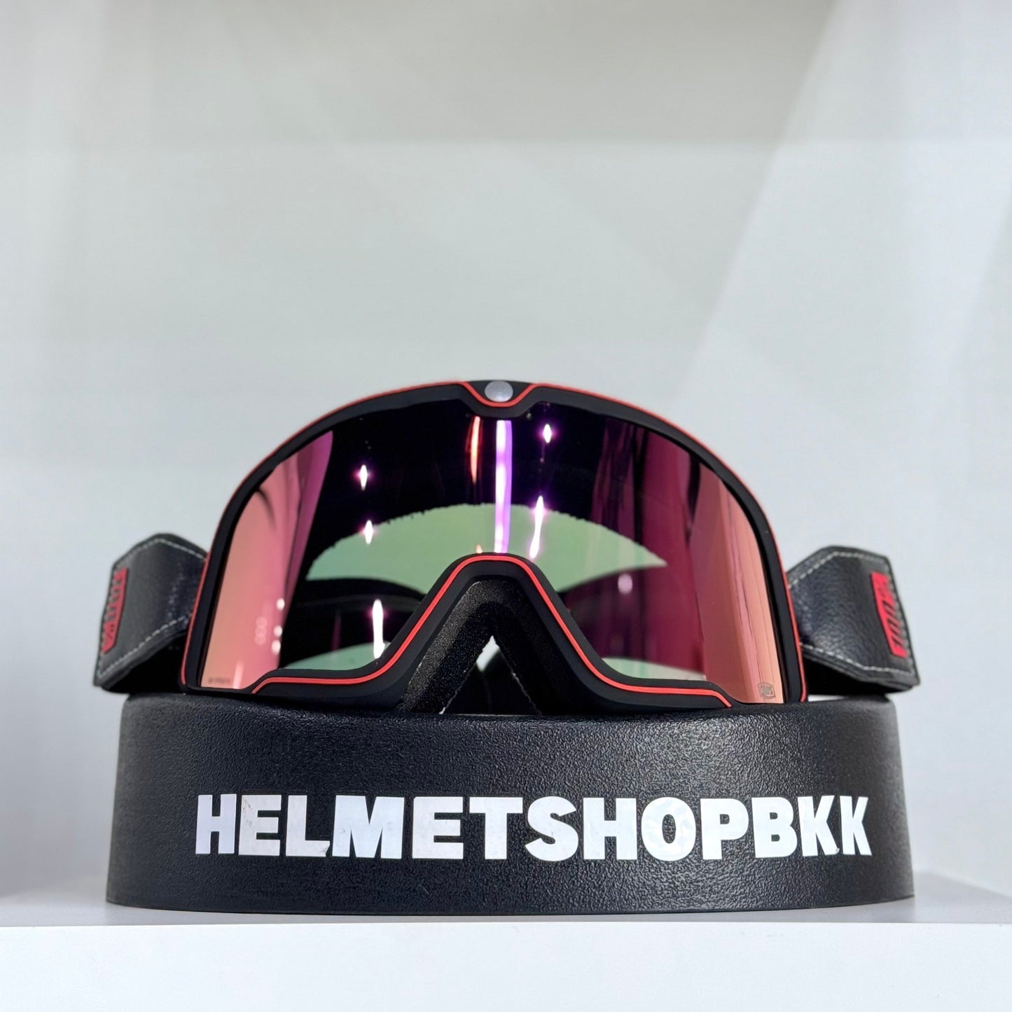 แว่น 100% BARSTOW GOGGLE ERBAN- MIRROR DARK RED LENS