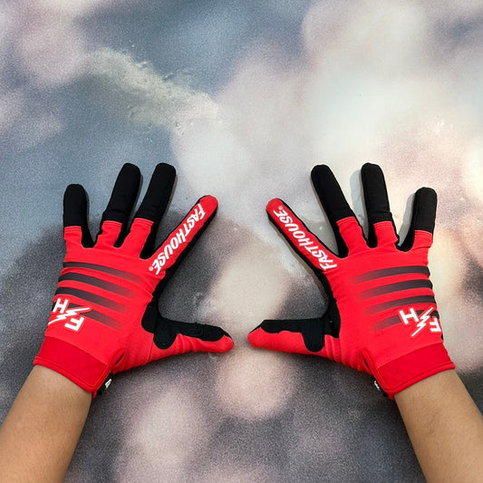 ถุงมือไบท์เกอร์ FASTHOUSE ELROD HYPERSONIC GLOVE RED
