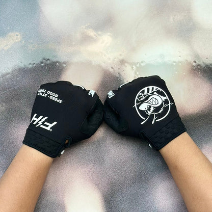 ถุงมือไบท์เกอร์ FASTHOUSE ELROD OG GLOVE BLACK
