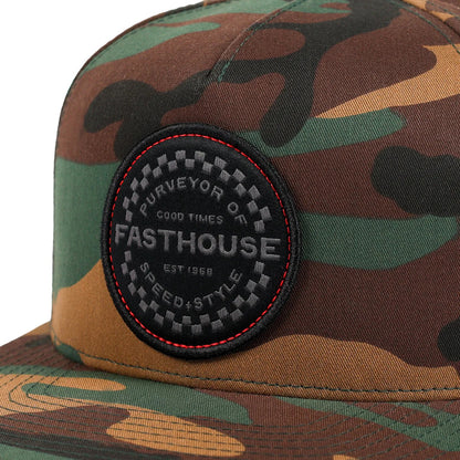 หมวกแก๊ป FASTHOUSE ANCHOR HAT CAMO