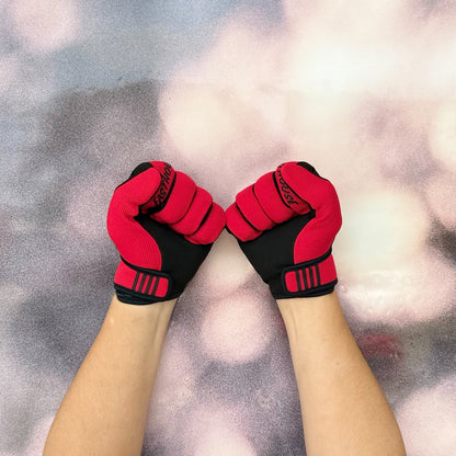 ถุงมือไบท์เกอร์ FASTHOUSE CARBON ETERNAL GLOVE RED