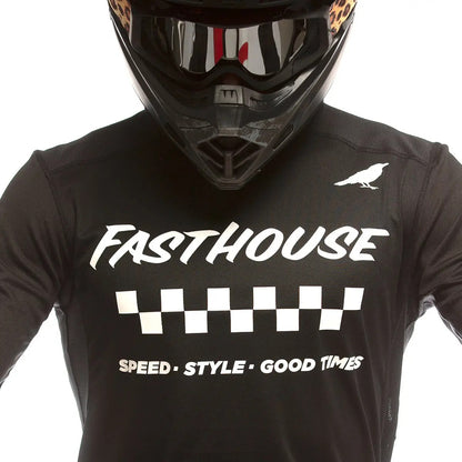เสื้อแขนยาว FASTHOUSE ELROD JERSEY BLACK