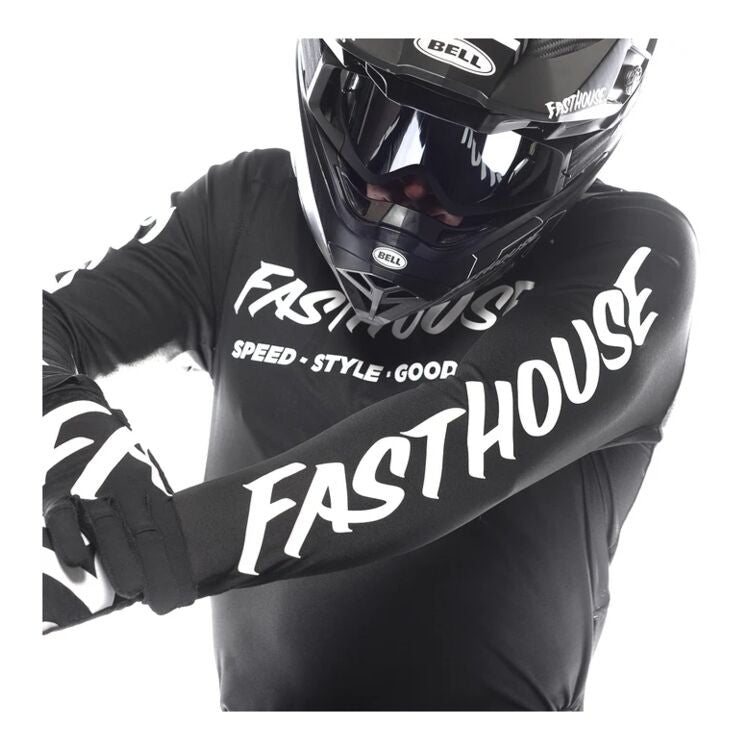 เสื้อแขนยาว FASTHOUSE ELROD TORQUE LS JERSEY BLACK