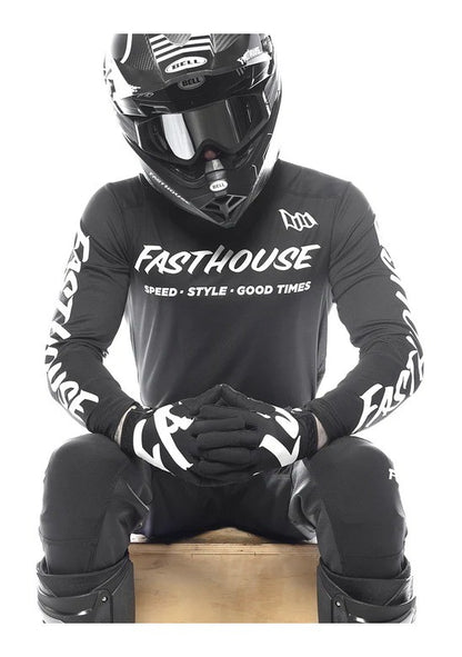 เสื้อแขนยาว FASTHOUSE ELROD TORQUE LS JERSEY BLACK