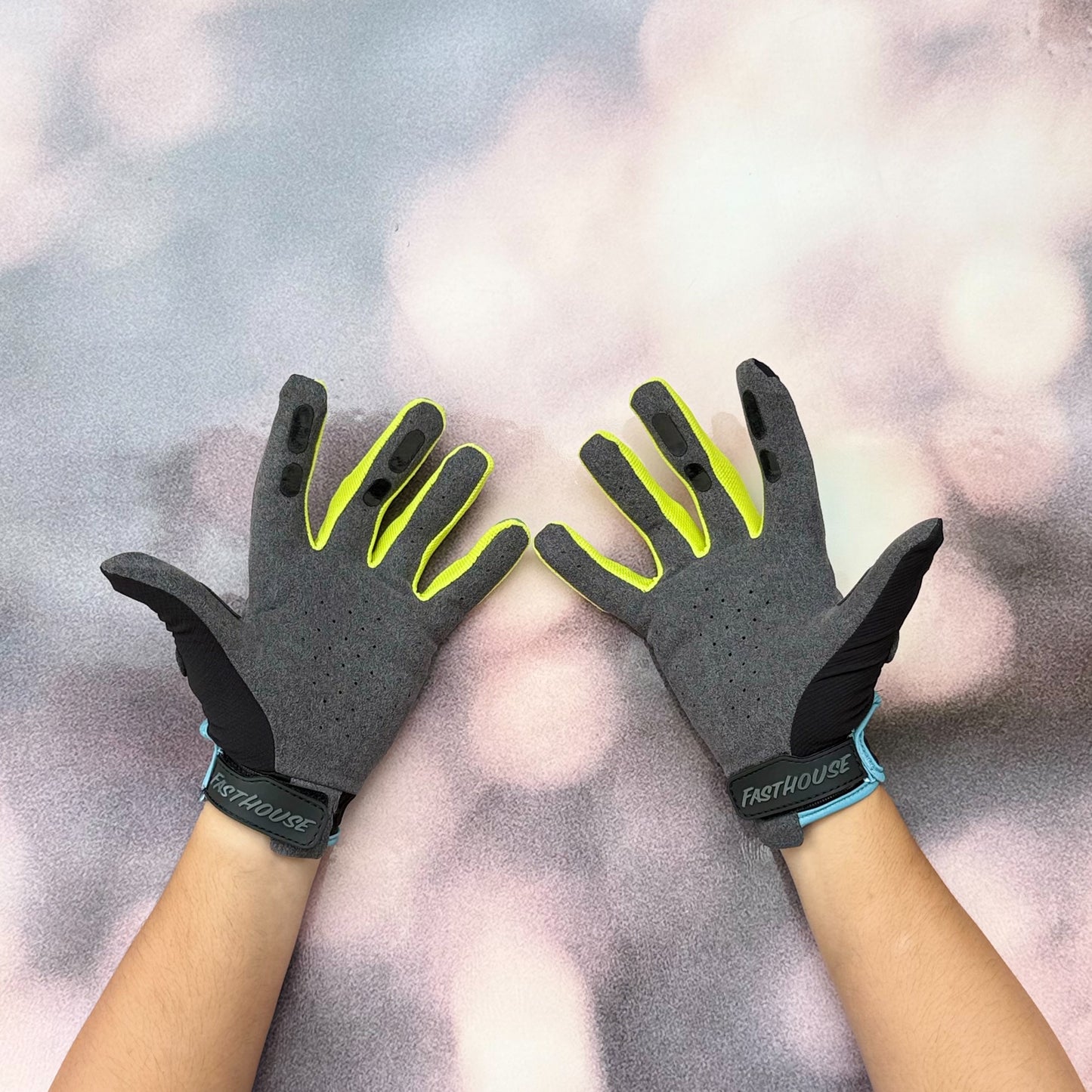 ถุงมือไบท์เกอร์ FASTHOUSE GRINDHOUSE PRO APEX GLOVE BLACK SLATE