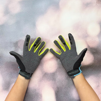 ถุงมือไบท์เกอร์ FASTHOUSE GRINDHOUSE PRO APEX GLOVE BLACK SLATE