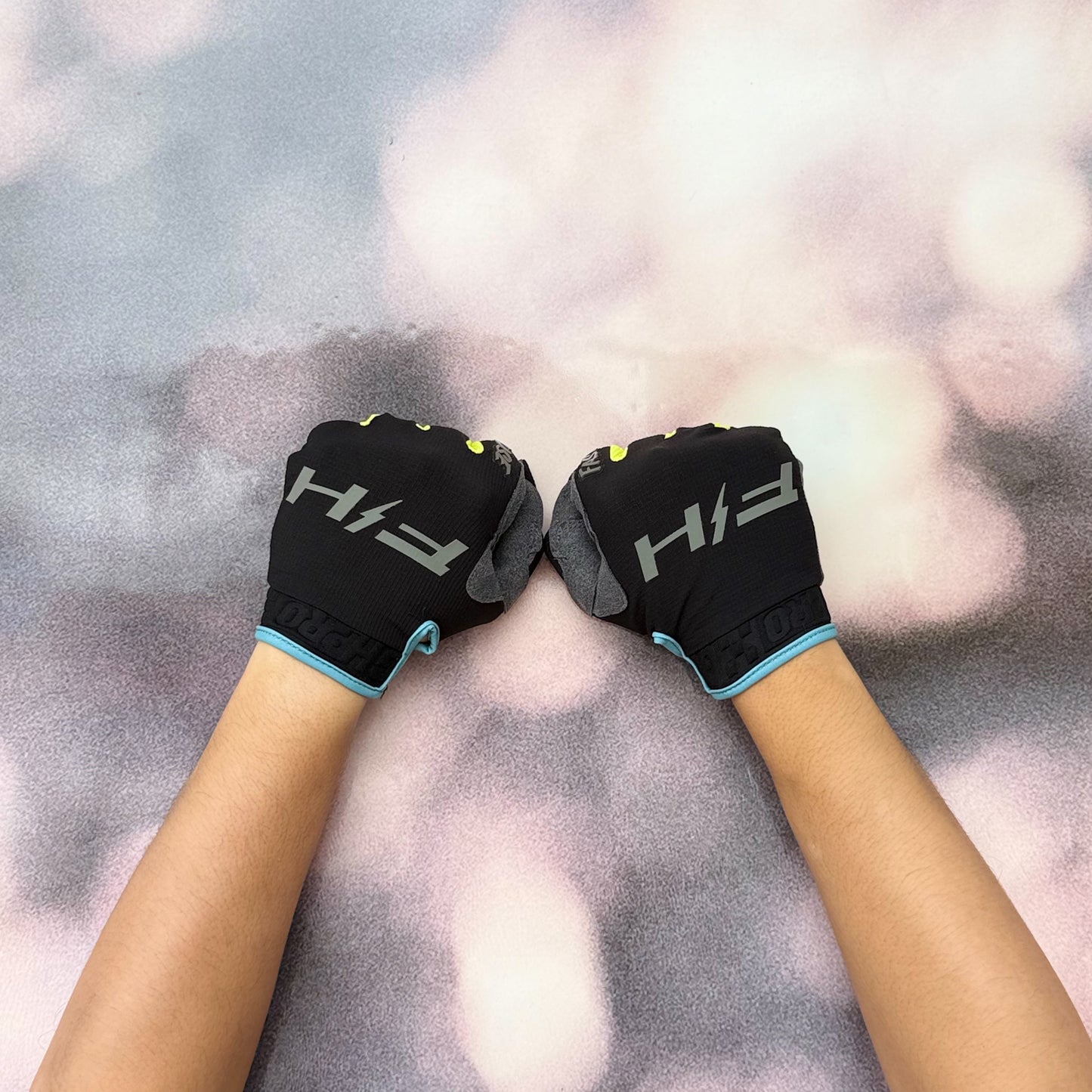 ถุงมือไบท์เกอร์ FASTHOUSE GRINDHOUSE PRO APEX GLOVE BLACK SLATE