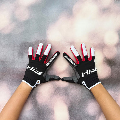 ถุงมือไบท์เกอร์ FASTHOUSE GRINDHOUSE PRO APEX GLOVE BLACK WHITE