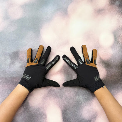 ถุงมือไบท์เกอร์ FASTHOUSE OFF-ROAD BRONX GLOVE BLACK CAMEL