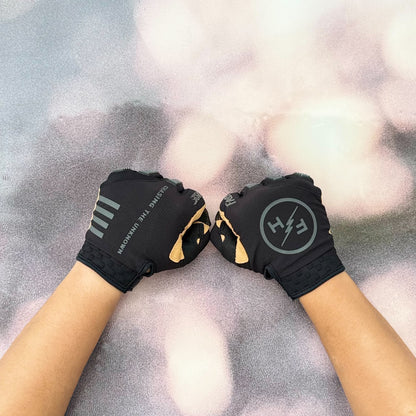 ถุงมือไบท์เกอร์ FASTHOUSE OFF ROAD MATOX GLOVE BLACK GRAY