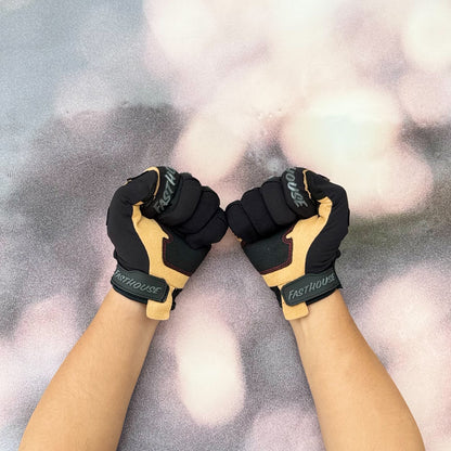 ถุงมือไบท์เกอร์ FASTHOUSE OFF ROAD MATOX GLOVE BLACK GRAY