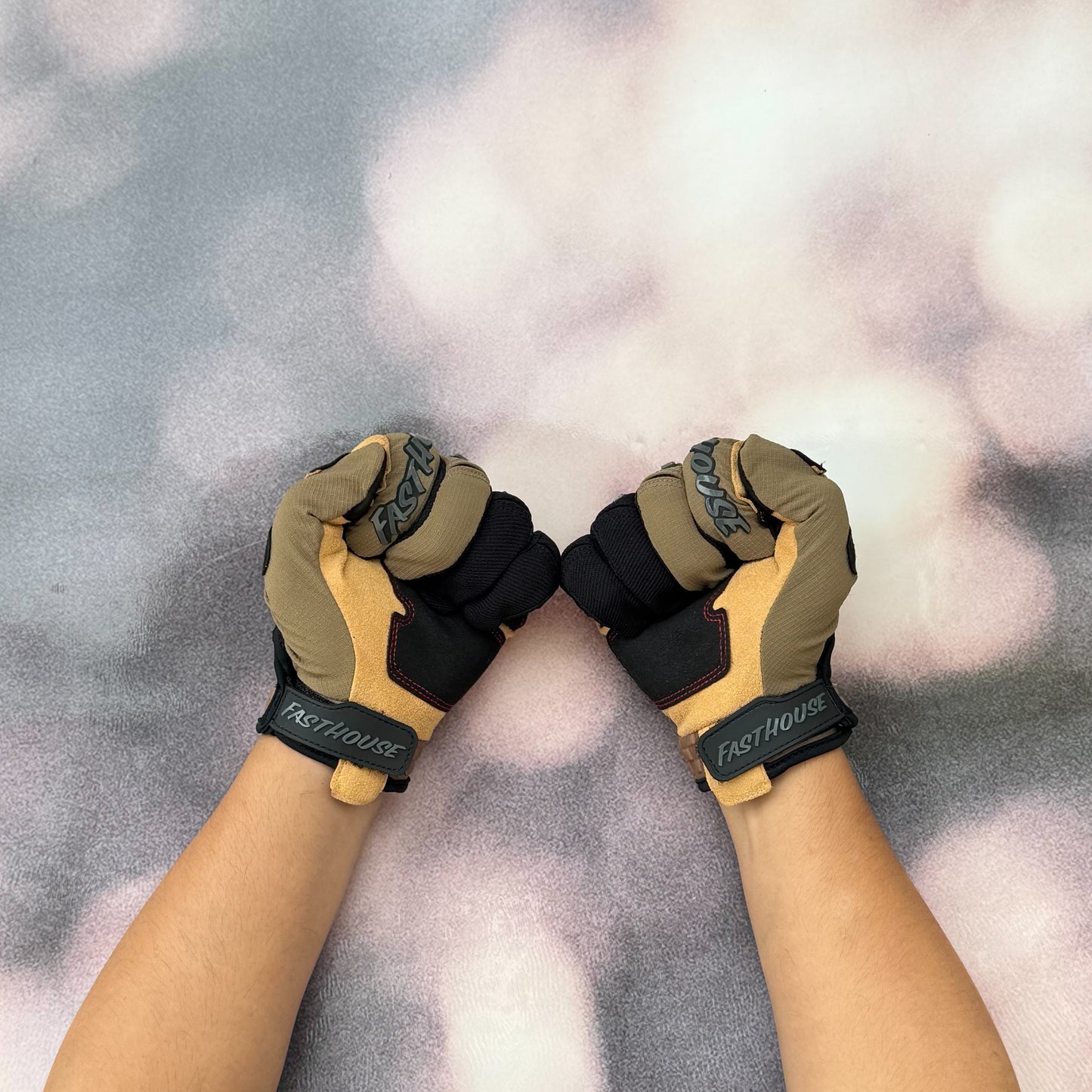 ถุงมือไบท์เกอร์ FASTHOUSE OFF ROAD MATOX GLOVE TEAK BLACK