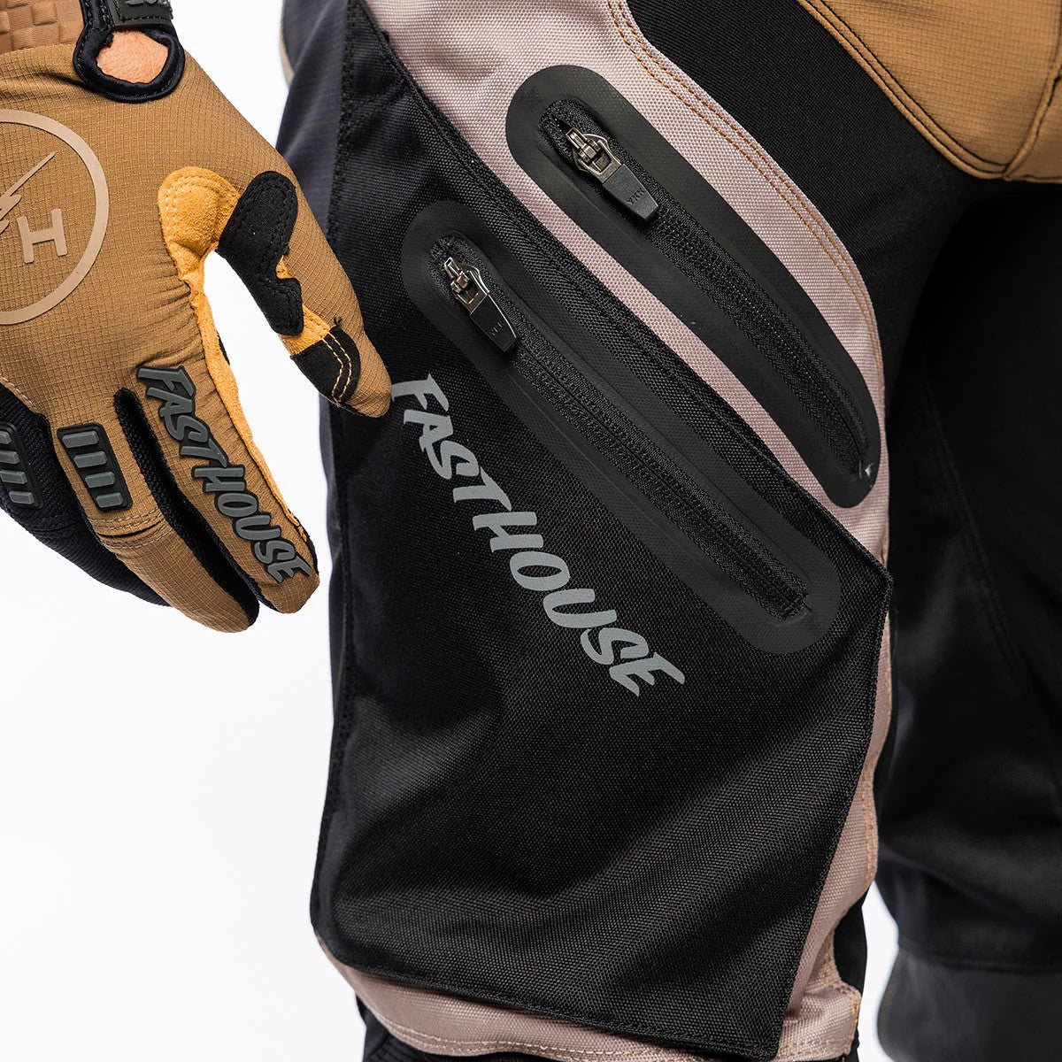 กางเกง FASTHOUSE OFF ROAD MATOX PANT MOSS BLACK