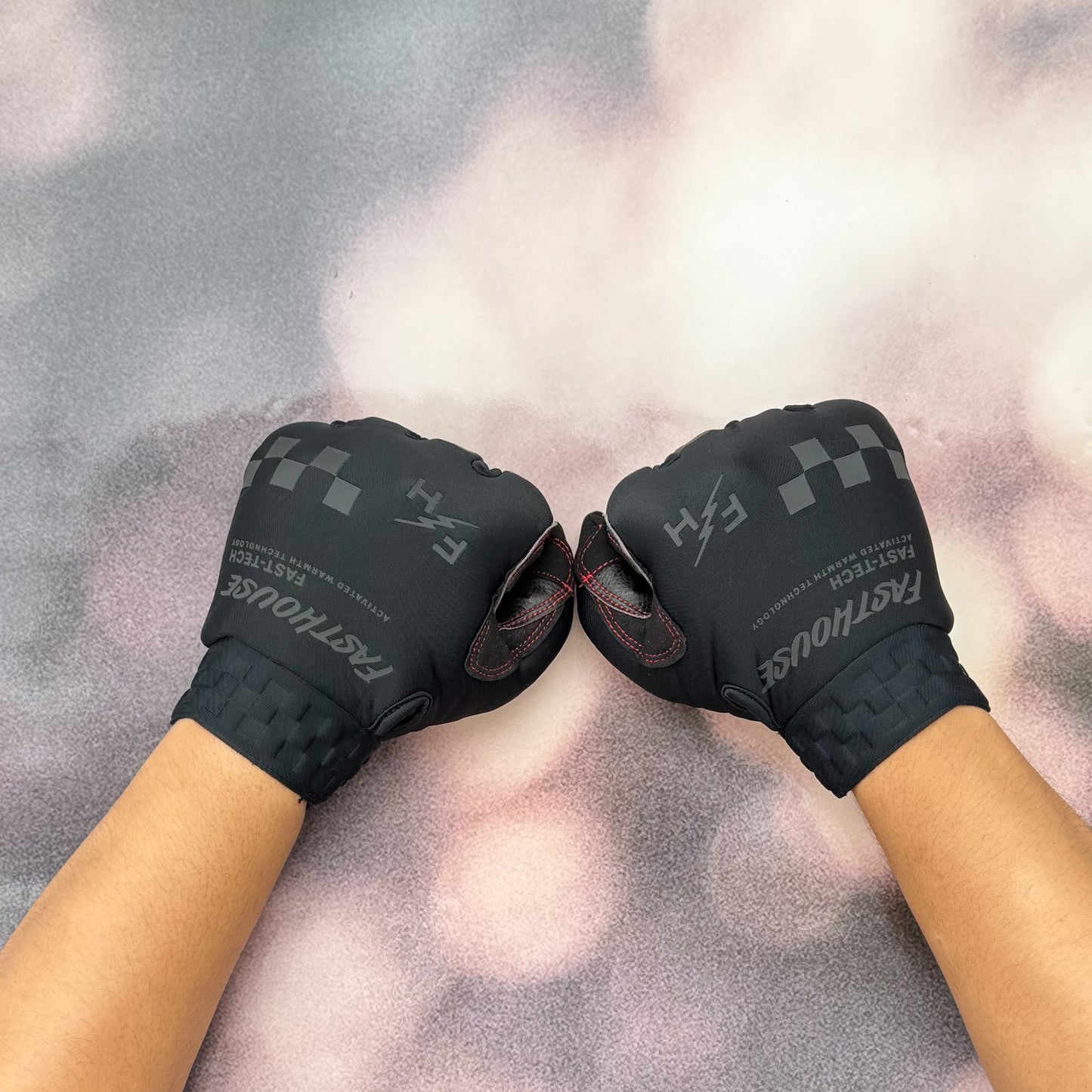 ถุงมือไบท์เกอร์  FASTHOUSE TOASTER GLOVE BLACK BLACK