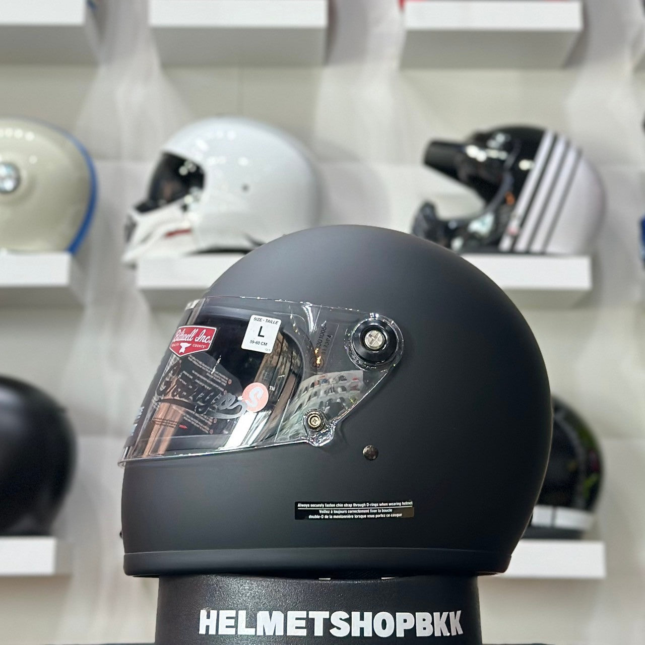 BILTWELL GRINGO S FLAT BLACK