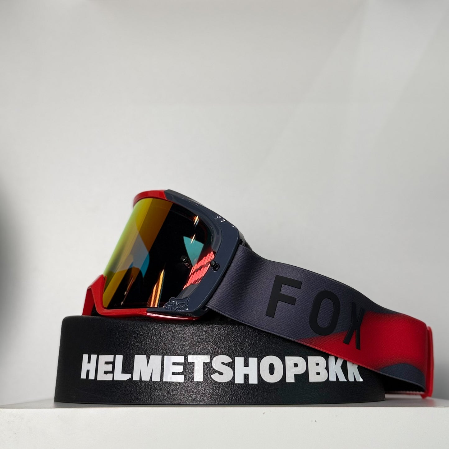 แว่นกันลม FOX VUE VOLATILE SPARK GOGGLE FLO RED