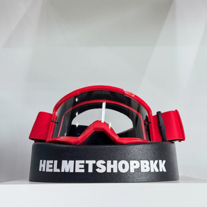 แว่นกันลม FOX MAIN CORE GOGGLE FLO RED