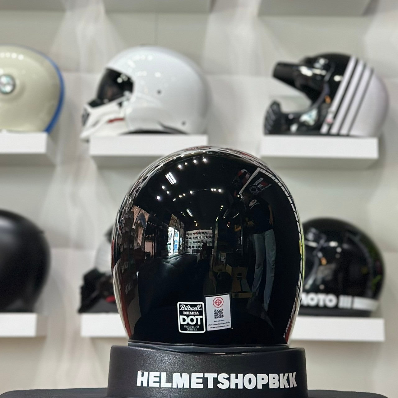 BILTWELL BONANZA GLOSS BLACK