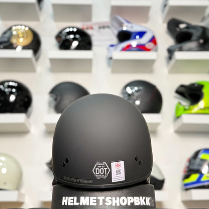 หมวกกันน็อค GMAX HH-65 FULL DRESSED HALF HELMET MATTE BLACK