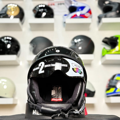 หมวกกันน็อค GMAX HH-65 NAKED HALF HELMET GLOSS BLACK