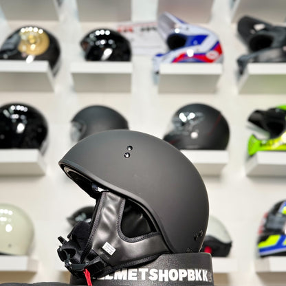หมวกกันน็อค GMAX HH-65 NAKED HALF HELMET MATTE BLACK