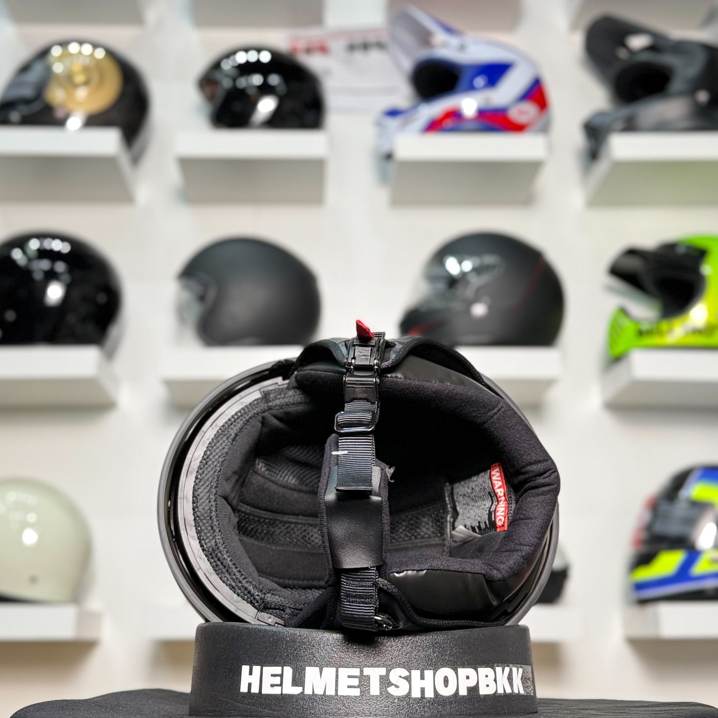 หมวกกันน็อค GMAX HH-65 NAKED HALF HELMET MATTE BLACK