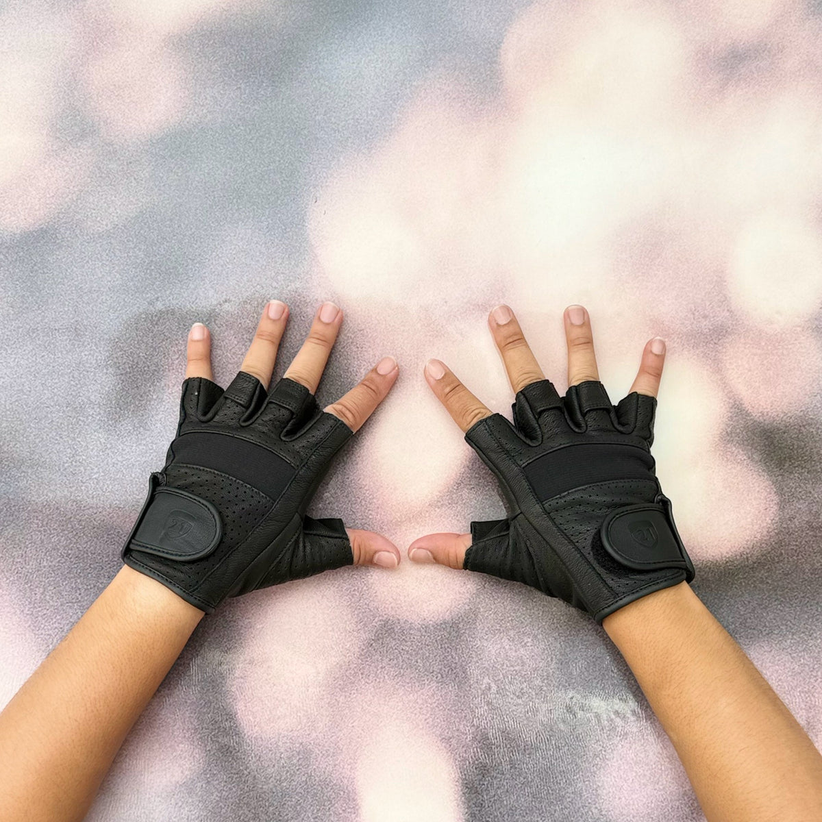 ถุงมือ HIGHWAY21 HALF JAB GLOVE BLACK