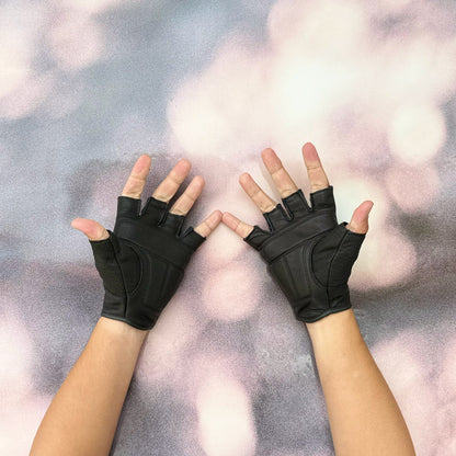 ถุงมือ HIGHWAY21 HALF JAB GLOVE BLACK