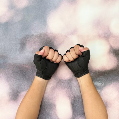ถุงมือ HIGHWAY21 HALF JAB GLOVE BLACK