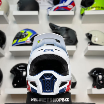 หมวกกันน็อค LEATT KIT MOTO 3.5 WHITE
