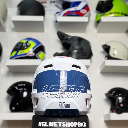 หมวกกันน็อค LEATT KIT MOTO 3.5 WHITE