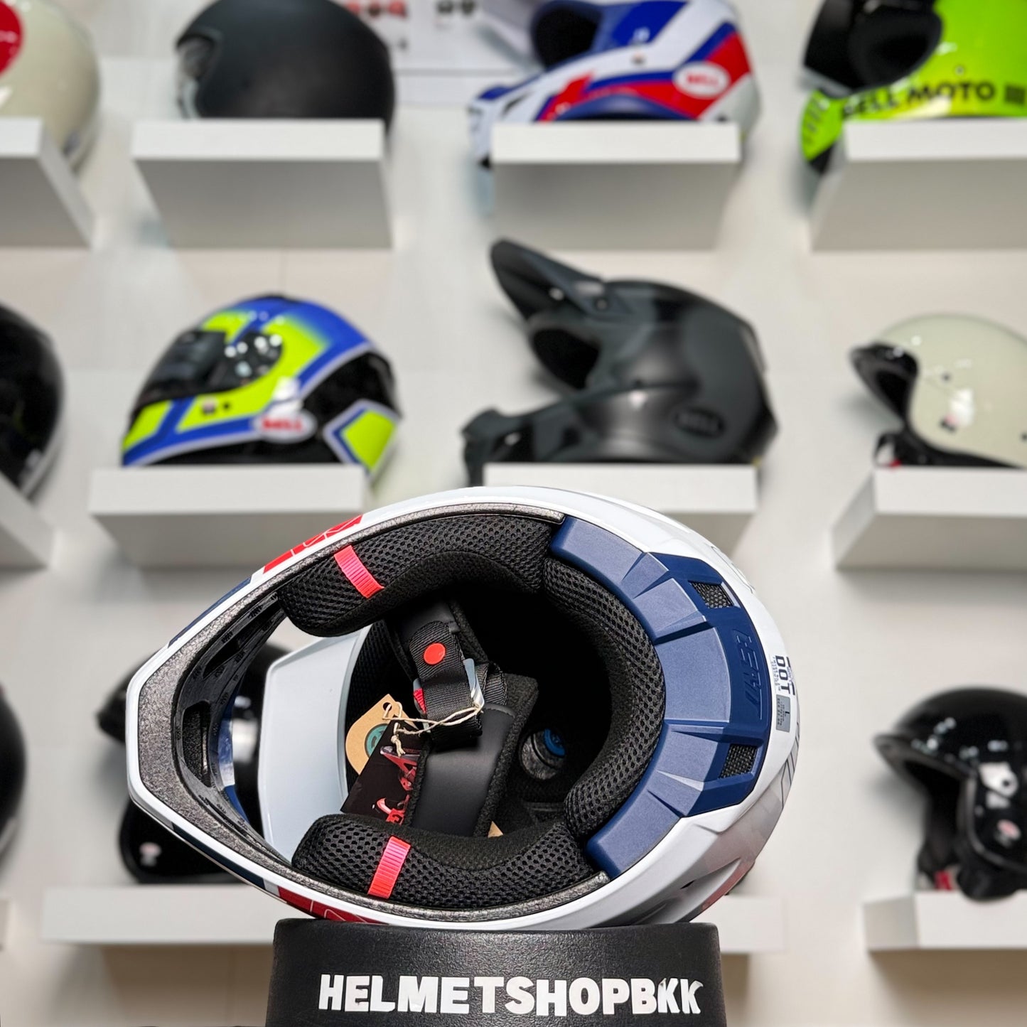หมวกกันน็อค LEATT KIT MOTO 3.5 WHITE