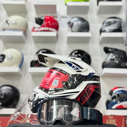 หมวกกันน็อค LEATT ADV 8.5-4.5 GOGGLE ROYAL