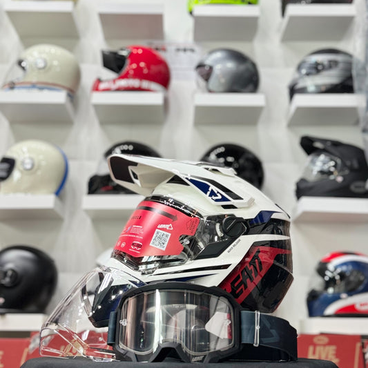 หมวกกันน็อค LEATT ADV 8.5-4.5 GOGGLE ROYAL