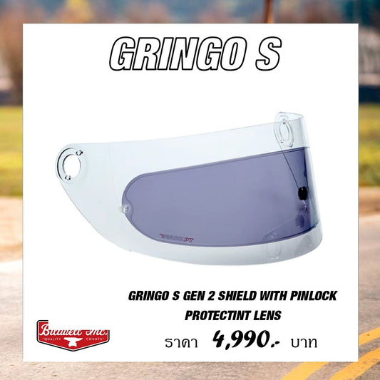 ชิลด์ GRINGO S GEN 2 SHIELD WITH PINLOCK PROTECTINT LENS