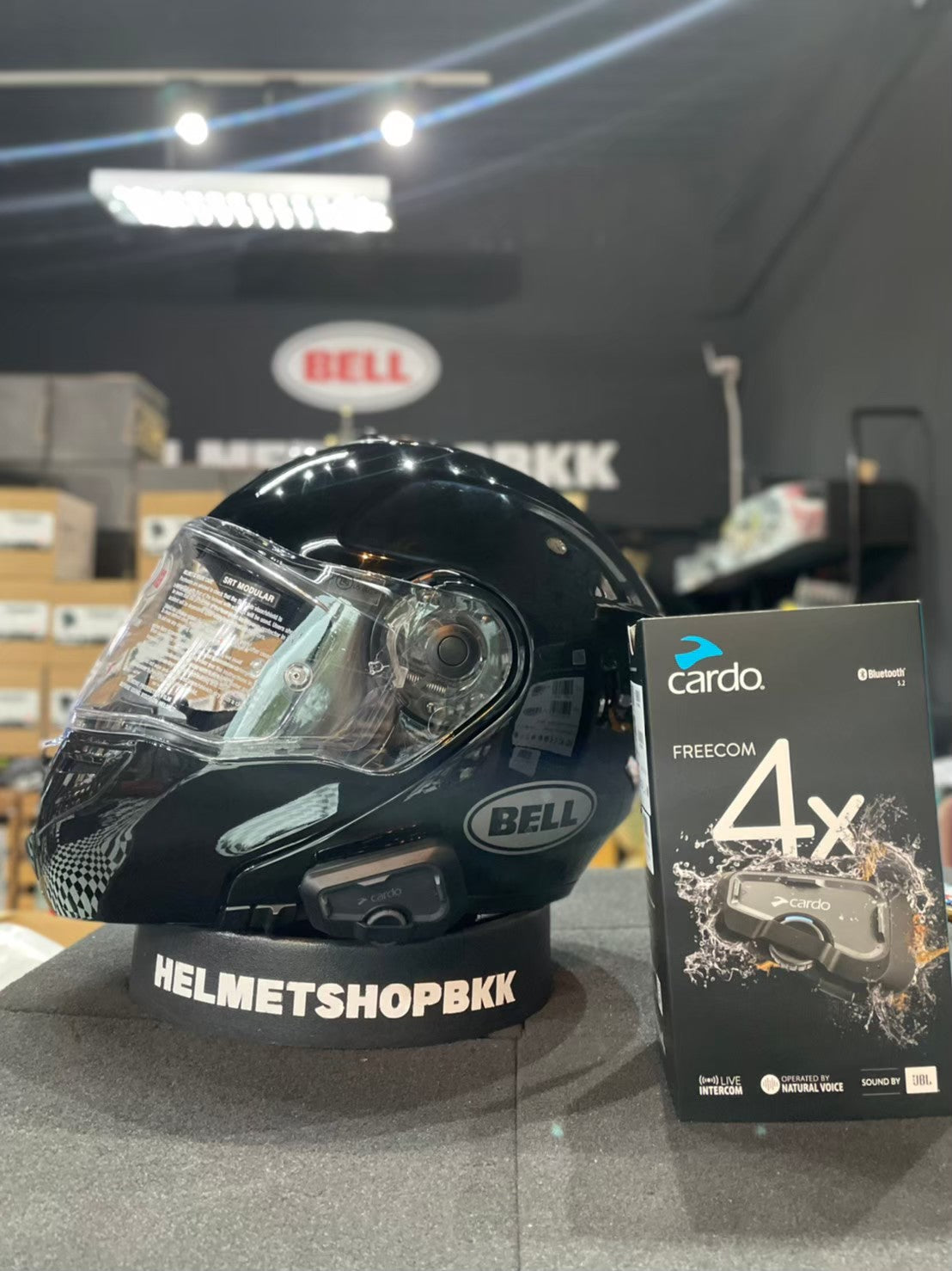 BLUETOOTH CARDO FREECOM 4X SINGLE Helmetshopbkk