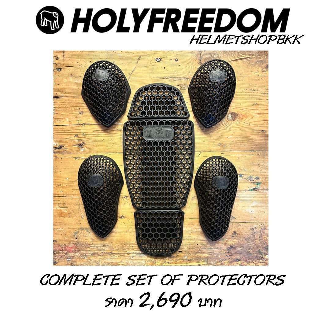 SET การ์ดเสื้อแจ็คเก็ต HOLYFREEDOM COMPLETE SET OF PROTECTORS