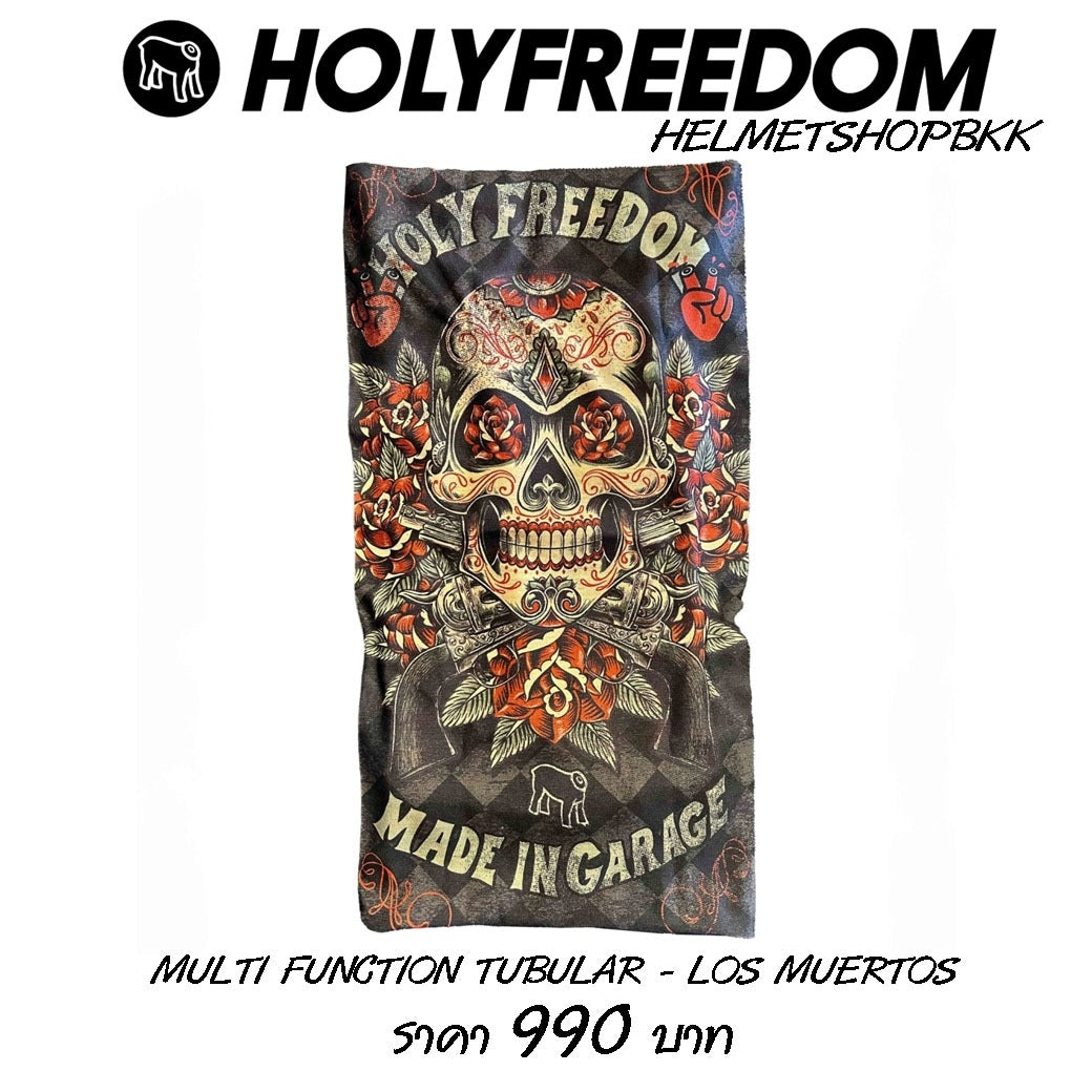 ผ้าบัฟ HOLYFREEDOM MULTI FUNCTION TUBULAR - LOS MUERTOS