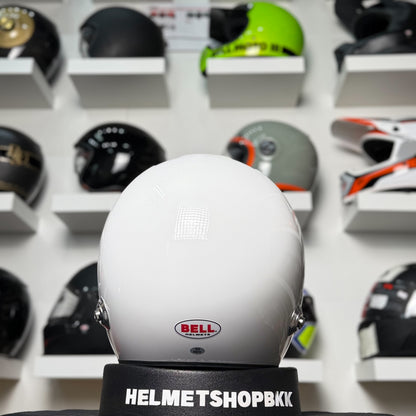 หมวกกันน็อครถยนต์ BELL MAG-1 WHITE (HANS) HOMOLOGATION FIA 8859-2024