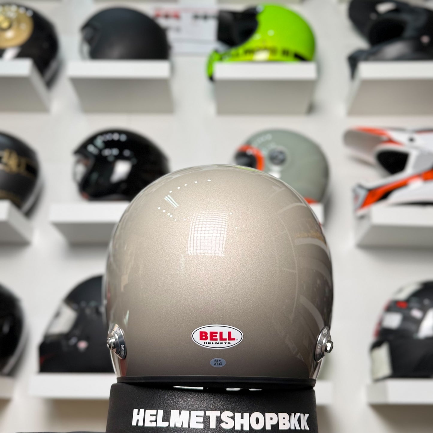 หมวกรถยนต์ BELL MAG RALLY TITANIUM S (HANS) HOMOLOGATION FIA 8859-2024