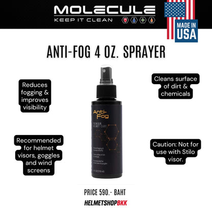 MOLECULE ANTI-FOG สเปรย์ยับยั้งการเกิดฝ้า