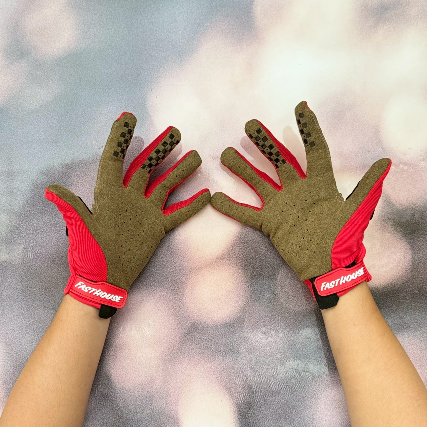 ถุงมือไบท์เกอร์ FASTHOUSE SPEED STYLE RAMBLE GLOVE RED