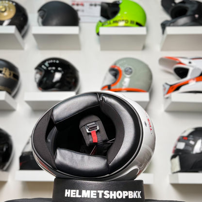 หมวกรถยนต์โกคาร์ท BELL RS7-K PRO WHITE HOMOLOGATION FIA 8878-2024 SNELL K2025