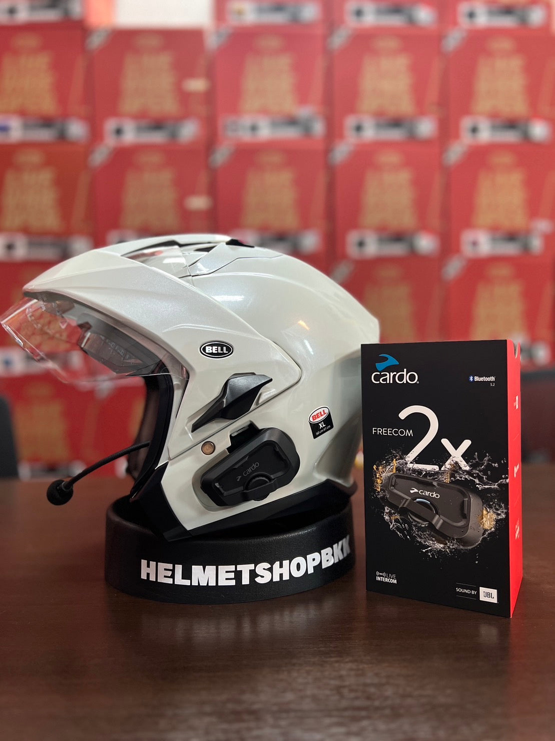 BLUETOOTH CARDO FREECOM 2X SINGLE Helmetshopbkk