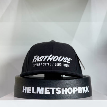 หมวกแก๊ป FASTHOUSE CLASSIC HAT BLACK