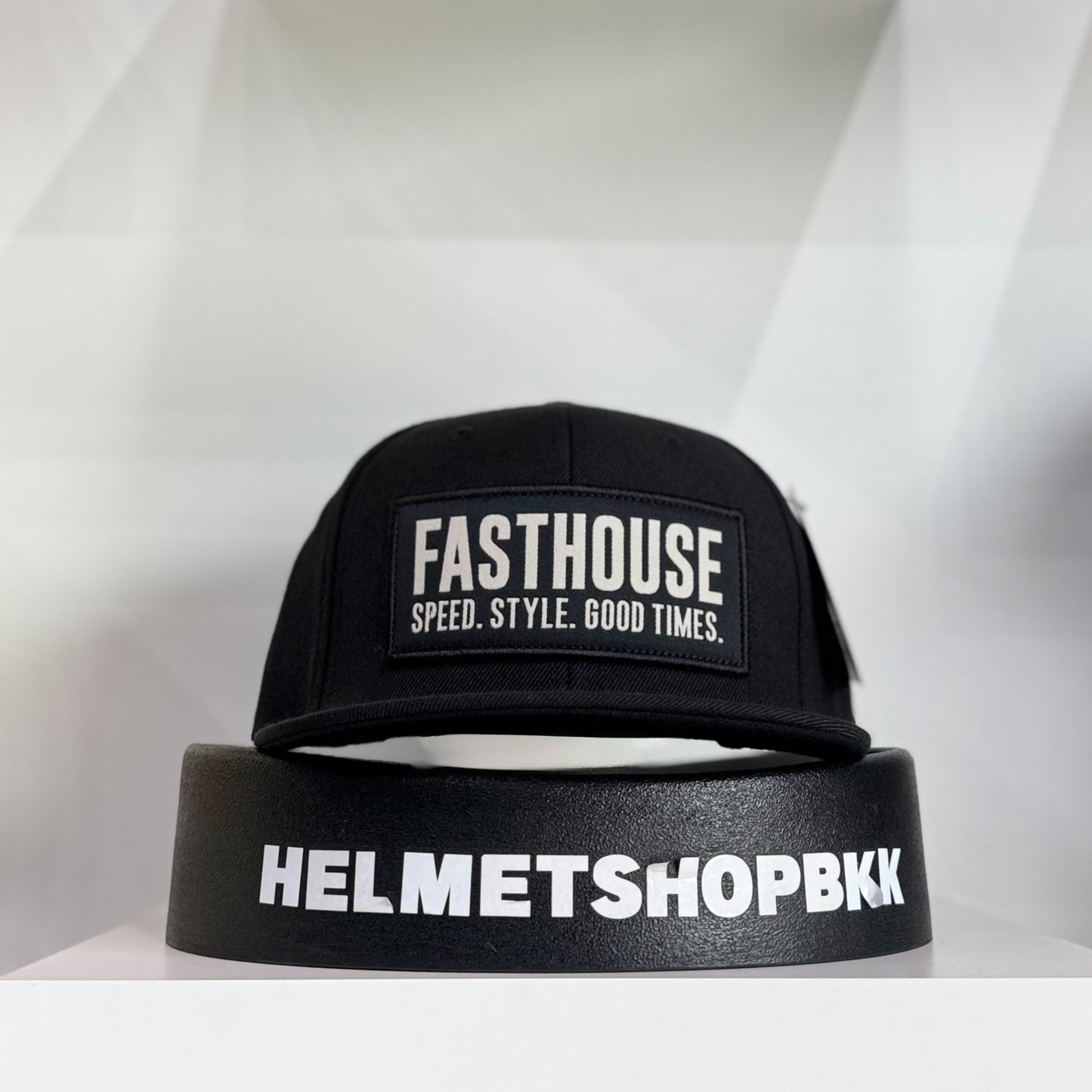 หมวกแก๊ป FASTHOUSE BLOCKHOUSE HAT BLACK