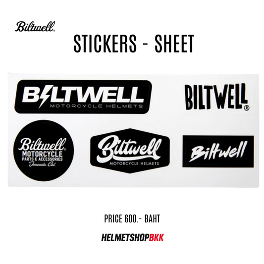 BILTWELL STICKERS SHEET