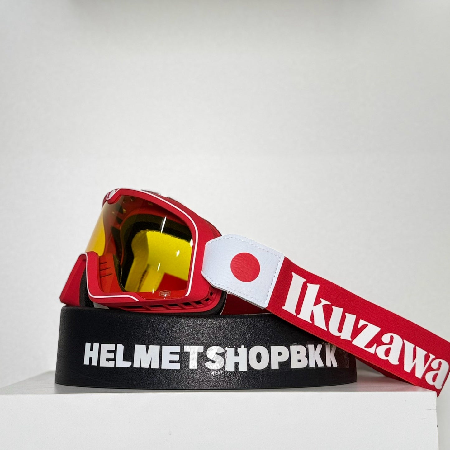 แว่น 100% BARSTOW GOGGLE TEAM LKUZAWA YELLOW LENS